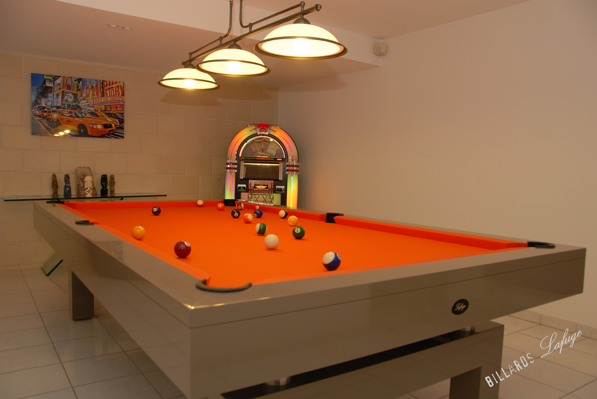 billard orange