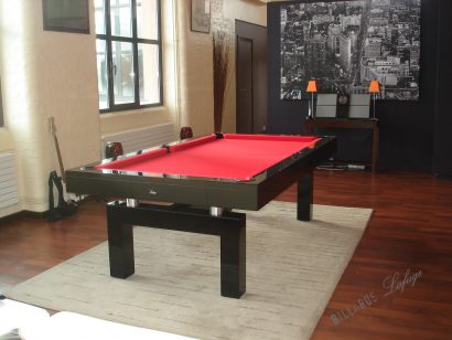 Billard Arcade laqué noir – Design contemporain