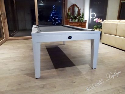 Billard moderne convertible en table