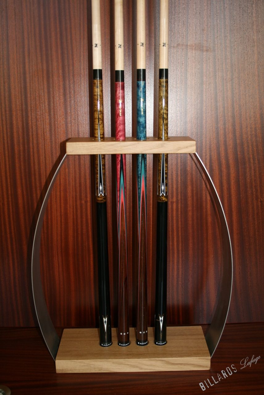 Lot De 4 Queues De Billard En Bois D'Érable 145 Cm - Accessoires De Billard Professionnels