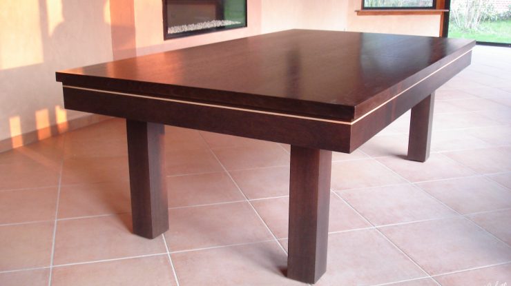 Billard avec plateau table