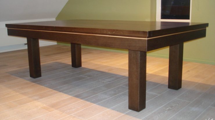 Billard avec plateau table