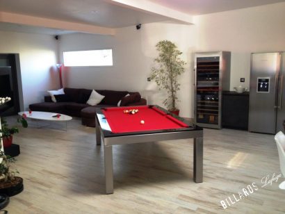 Table de billard américain convertible