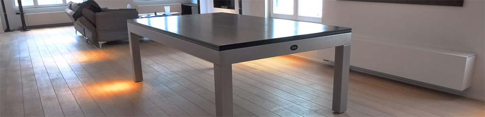 Billard industriel convertible en table