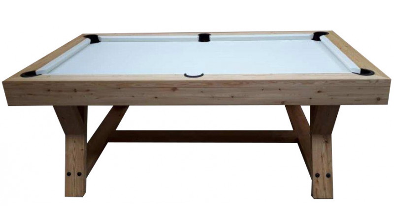 Le Billard Mont-Blanc, table de billard convertible et contemporaine