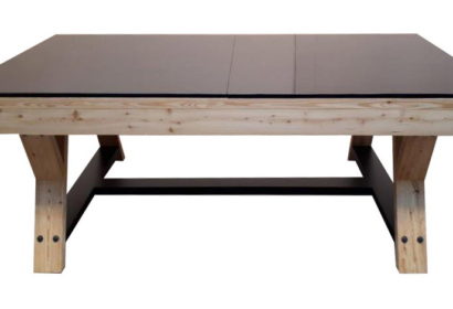 Le Billard Mont-Blanc, table de billard convertible et contemporaine