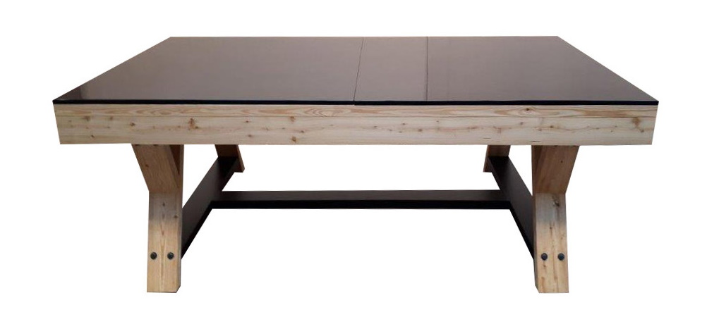 Table de billard sur mesure en bois de mélèze, Billard Mont Blanc Table de billard sur mesure en bois de mélèze, Billard Mont Blanc
